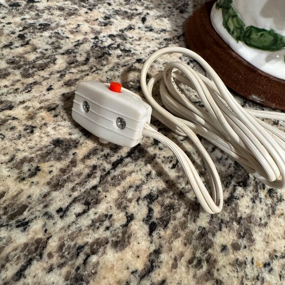 Vintage Brinns Christmas Figurine Frosty the Snowman 1970 light up lamp night oc - Picture 12 of 12